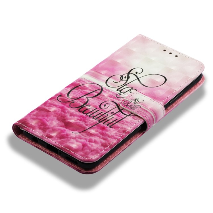 Patterned Wallet Leather Phone Case with Stand for Huawei nova 3i / P Smart+ - Stay Beautiful-8