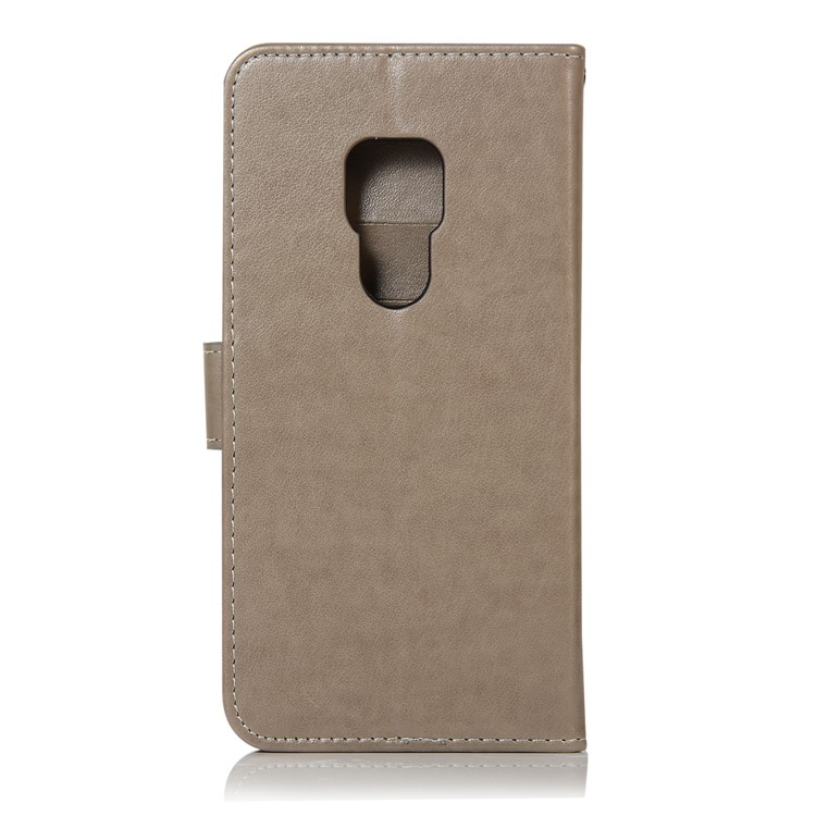 Estuche De Cuero Con Soporte Para Billetero Dream Owl Para Huawei Mate 20 - Gris-3