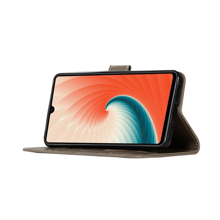 Estuche De Cuero Con Soporte Para Billetero Dream Owl Para Huawei Mate 20 - Gris-5