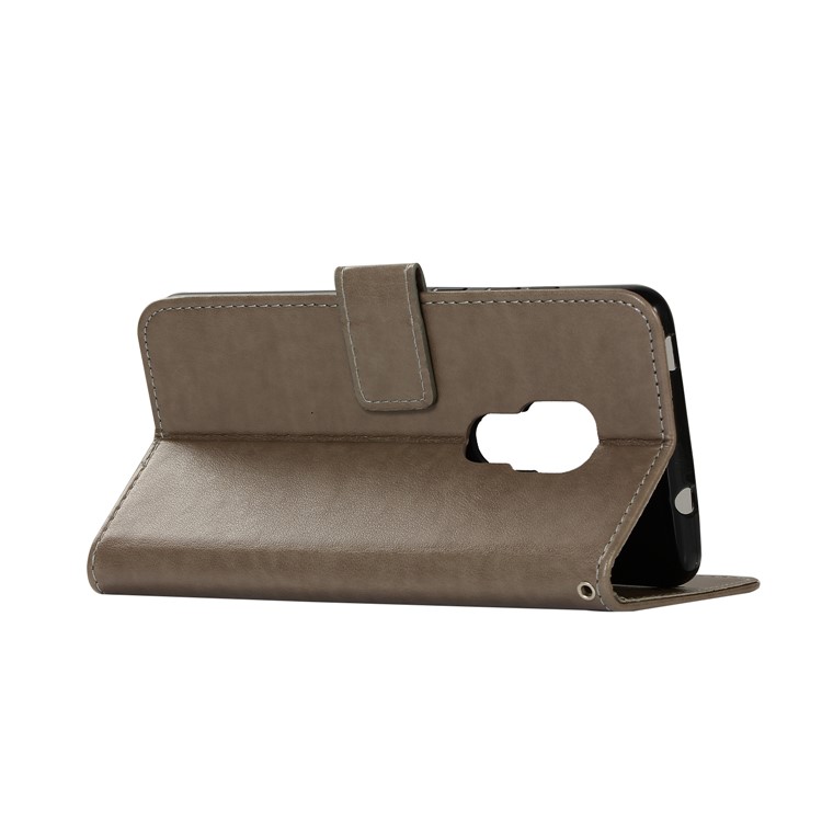 Estuche De Cuero Con Soporte Para Billetero Dream Owl Para Huawei Mate 20 - Gris-6