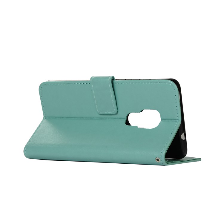 Cubierta Del Teléfono Celular De Cuero Del Soporte De La Cartera Del Colector Ideal Del Buho De La Impresión Para El Compañero 20 De Huawei - Cian-6