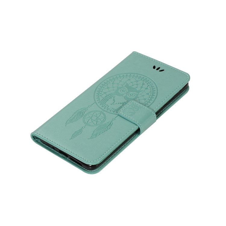 Cubierta Del Teléfono Celular De Cuero Del Soporte De La Cartera Del Colector Ideal Del Buho De La Impresión Para El Compañero 20 De Huawei - Cian-7