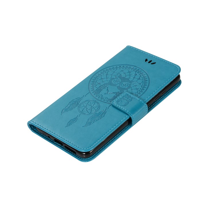 Funda Protectora De Cuero Para El Huawei Mate 20 - Azul-7