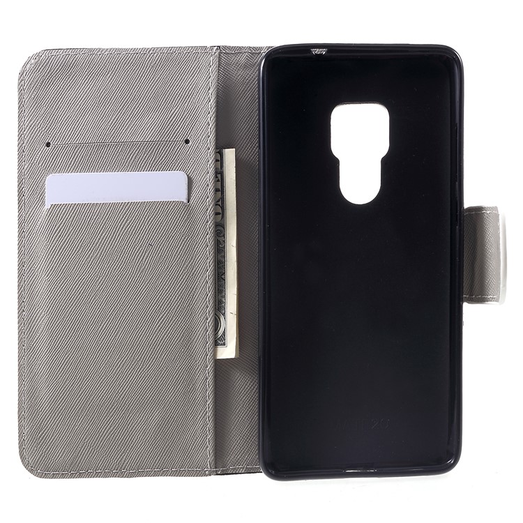 Cross Texture Patterned Wallet Leather Cover for Huawei Mate 20 - Do not Touch My Phone-6