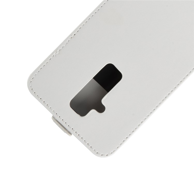 Crazy Horse Vertical Flip Card Slot Leather Case for Huawei Mate 20 Lite - White-3