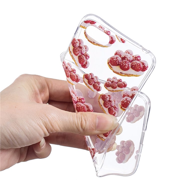 Patterned IMD TPU Cover Protector for Huawei Y5 (2018) / Y5 Prime (2018) / Honor 7s / Play 7 - Delicious Cake-4