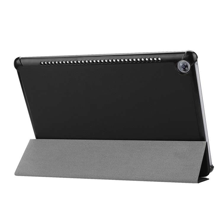 ENKAY Tri-fold PU Leather Auto-wake/Sleep Stand Smart Case for Huawei MediaPad M5 10 / M5 10 (Pro) - Black-5