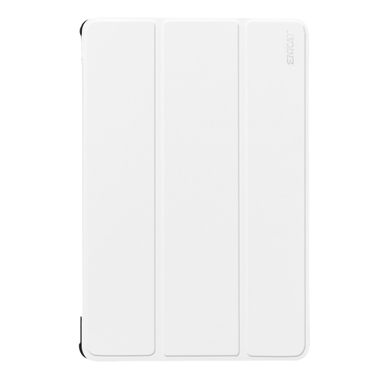 ENKAY Tri-fold PU Leather Auto-wake/Sleep Stand Smart Cover for Huawei MediaPad M5 10 / M5 10 (Pro) - White-1