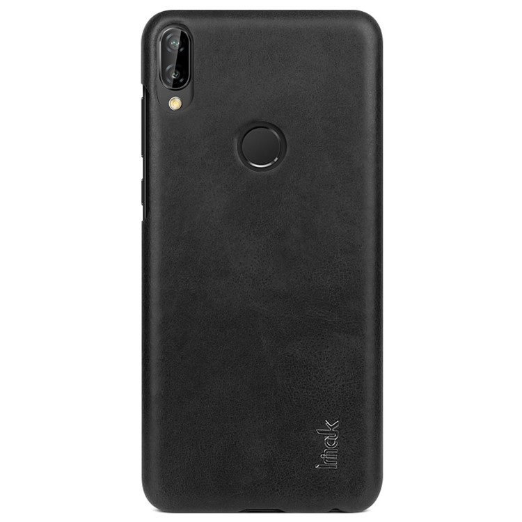 IMAK Ruiyi Series Leather Skin PC Phone Casing for Huawei P20 Lite / Nova 3e (China) - All Black-3