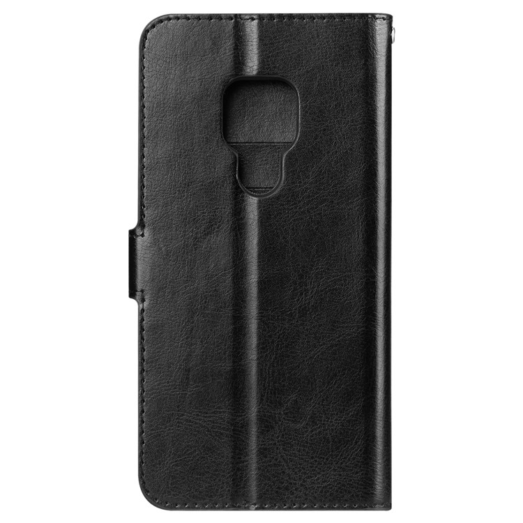 For Huawei Mate 20 Crazy Horse Texture Wallet Leather Case with Stand - Black-3