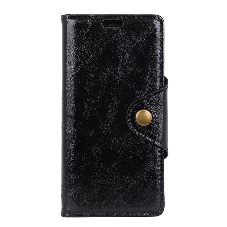 For Huawei Y9 (2019) / Enjoy 9 Plus Case Textured PU Leather Wallet Stand Case - Black-6