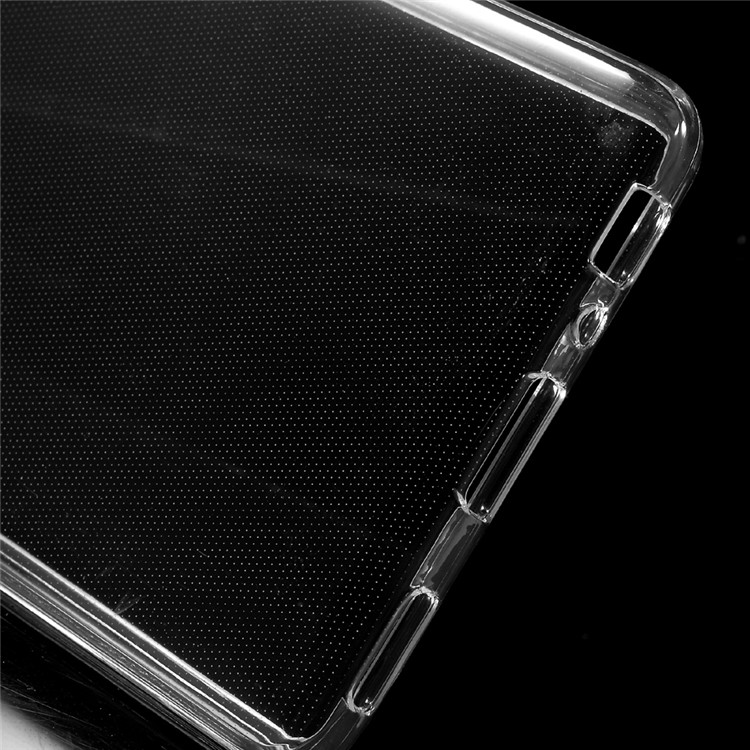 Clear TPU Gel Cover with Non-slip Inner for Huawei P9 - Transparent-5