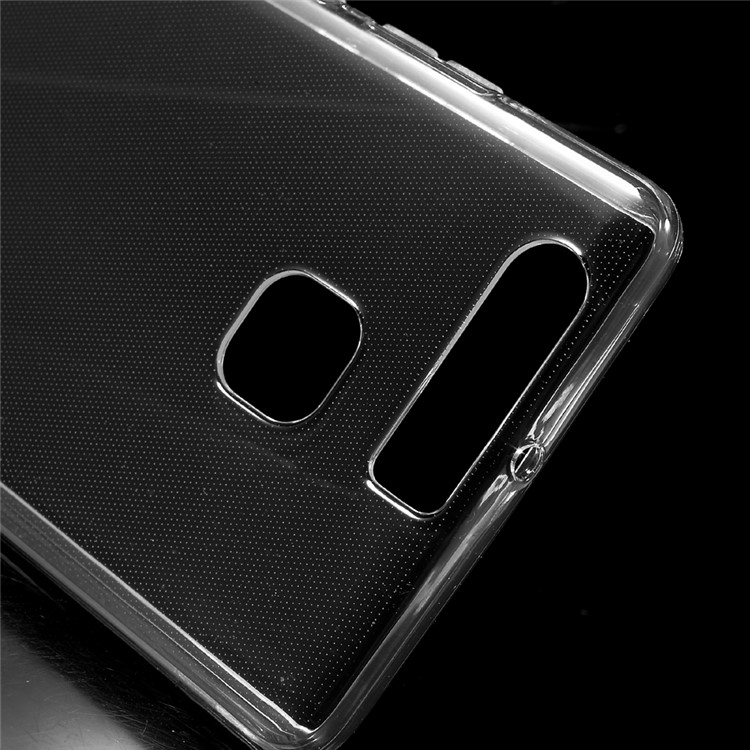 Clear TPU Gel Cover with Non-slip Inner for Huawei P9 - Transparent-7