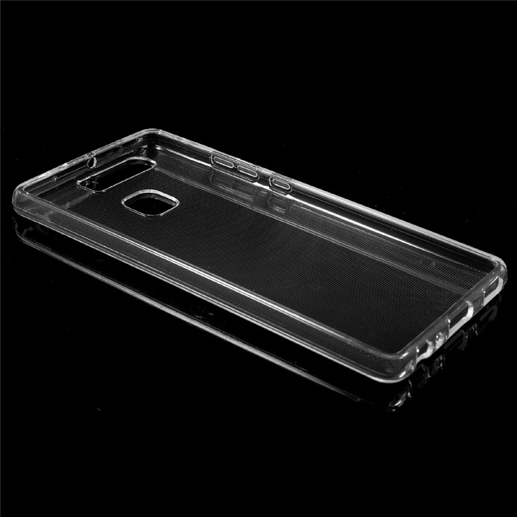 Clear TPU Gel Cover with Non-slip Inner for Huawei P9 - Transparent-9