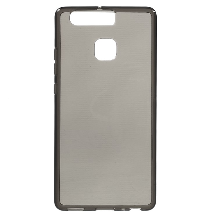 Soft TPU Gel Skin Case Cover for Huawei P9 - Grey-1