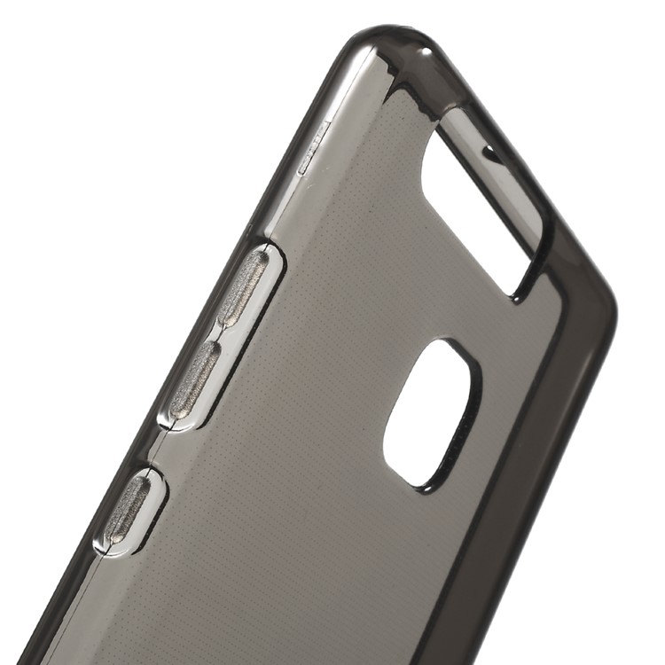 Soft TPU Gel Skin Case Cover for Huawei P9 - Grey-5