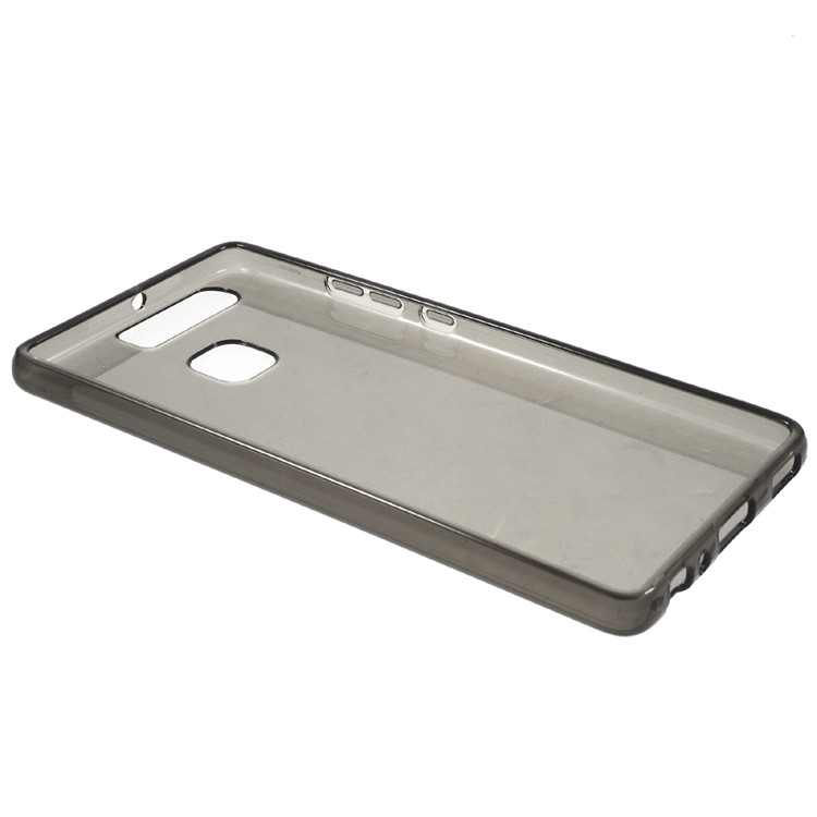 Soft TPU Gel Skin Case Cover for Huawei P9 - Grey-6