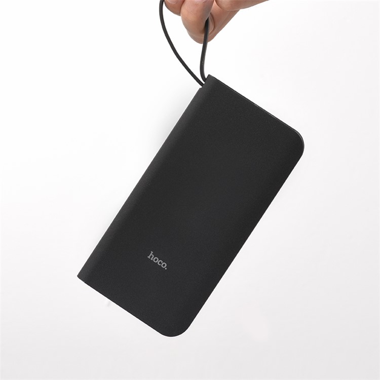 HOCO J25A 10000mAh New Power Micro USB Portable Power Bank with Single USB Output - Black-3