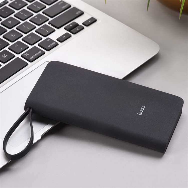 HOCO J25A 10000mAh New Power Micro USB Portable Power Bank with Single USB Output - Black-4