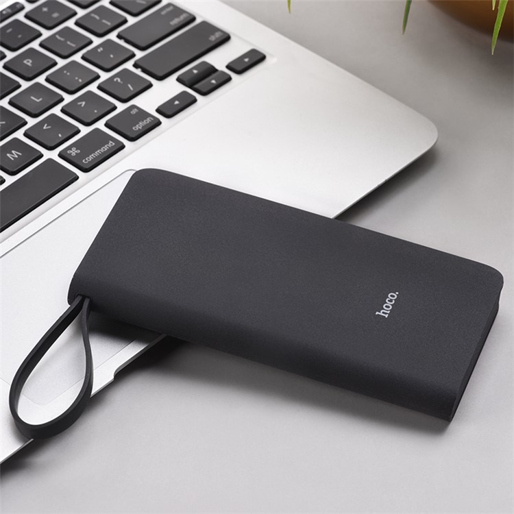 HOCO J25B 10000mAh New Power Type-C Portable Power Bank with Single USB Output - Black-6