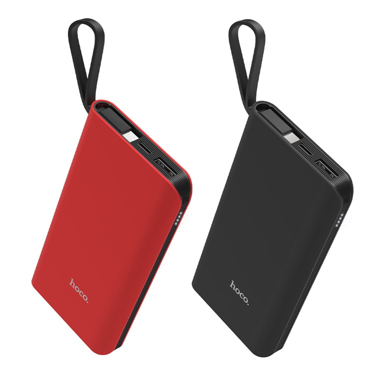 HOCO J25B 10000mAh New Power Type-C Portable Power Bank with Single USB Output - Black-7