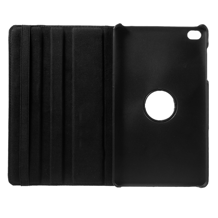Lychee Skin Leather Case with 360 Degree Rotating Stand for Huawei MediaPad M2 8.0 - Black-7