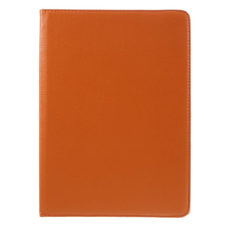 Litchi Skin Leather Case with 360 Degree Rotating Stand for Huawei MediaPad M2 10.0 - Orange-2