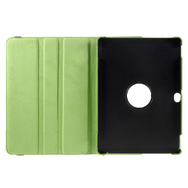 Litchi Skin Leather Protective Case with 360 Degree Rotating Stand for Huawei MediaPad M2 10.0 - Green-9