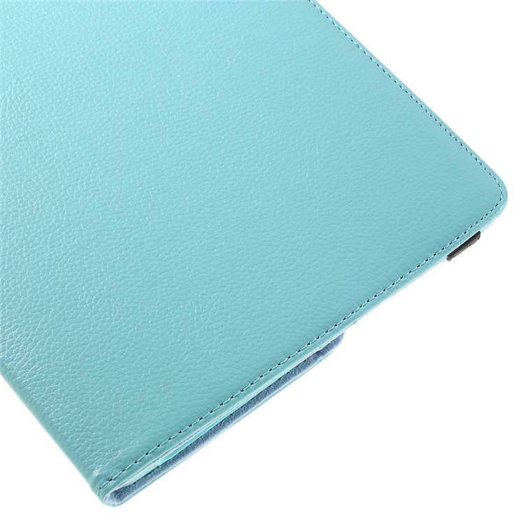 Litchi Skin Leather Case with 360 Degree Rotating Stand for Huawei MediaPad M2 10.0 - Baby Blue-10