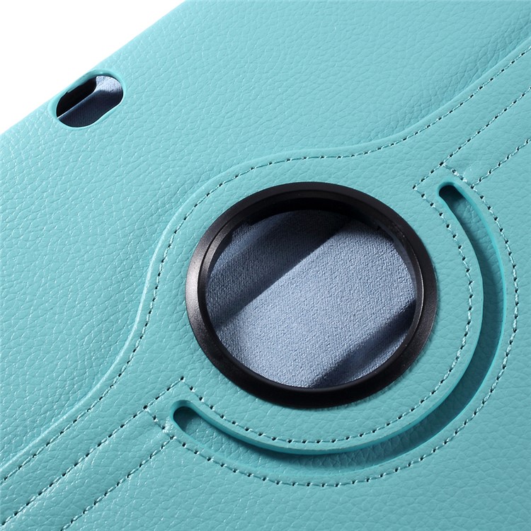 Litchi Skin Leather Case with 360 Degree Rotating Stand for Huawei MediaPad M2 10.0 - Baby Blue-11