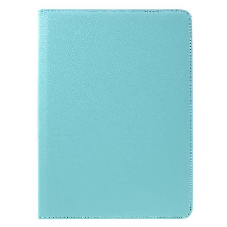 Litchi Skin Leather Case with 360 Degree Rotating Stand for Huawei MediaPad M2 10.0 - Baby Blue-2