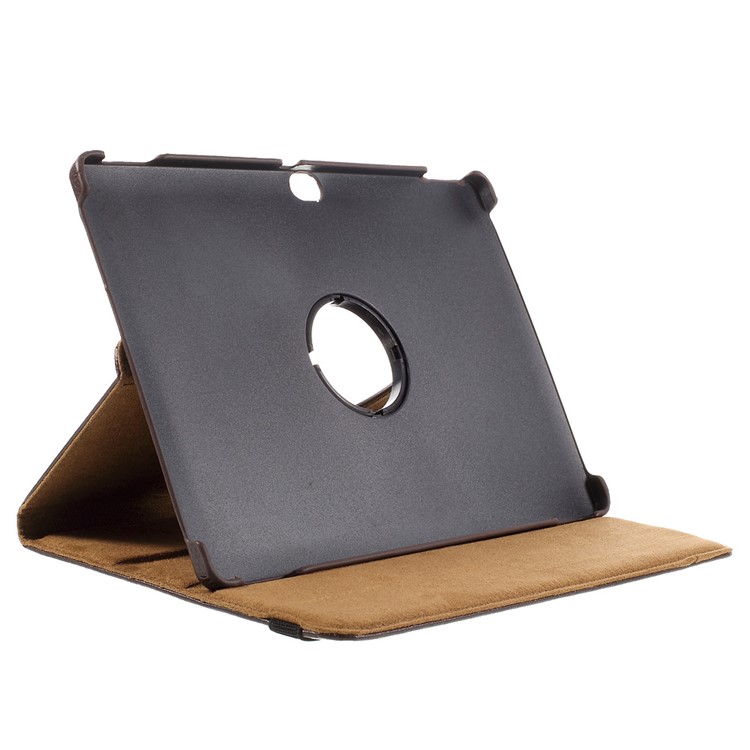 Litchi Skin 360 Degree Rotating Stand Leather Cover for Huawei MediaPad M2 10.0 - Coffee-5