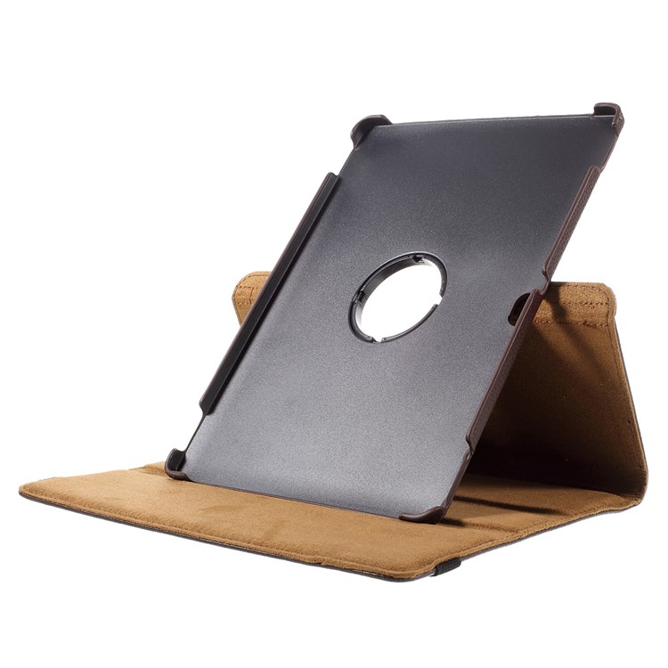 Litchi Skin 360 Degree Rotating Stand Leather Cover for Huawei MediaPad M2 10.0 - Coffee-7