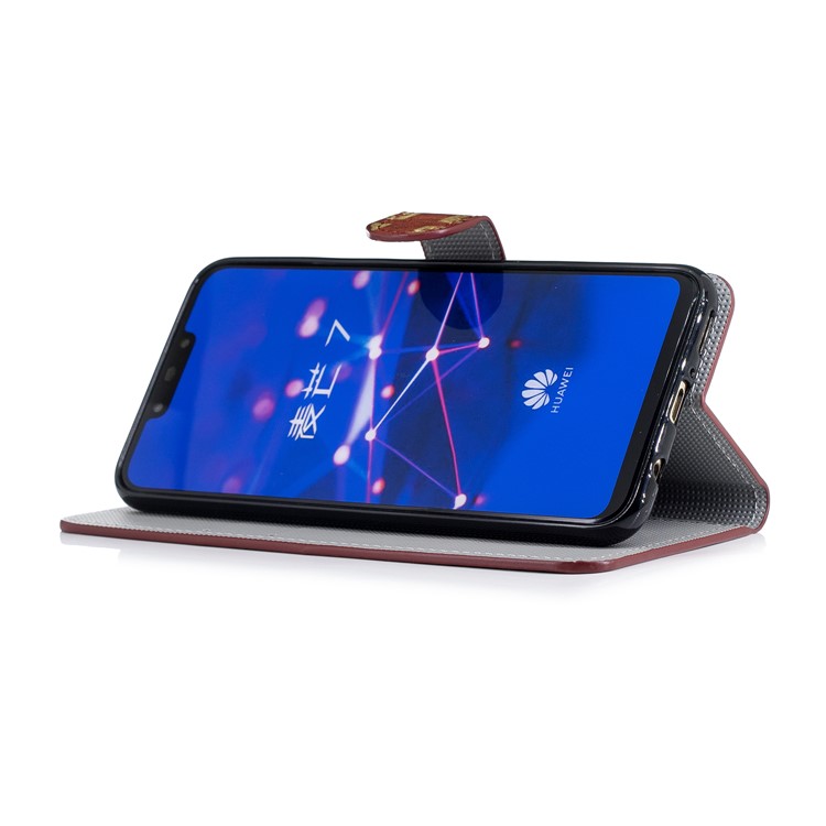 Pattern Printing Leather Case for Huawei Mate 20 Lite / Maimang 7 - Retro UK Flag-6