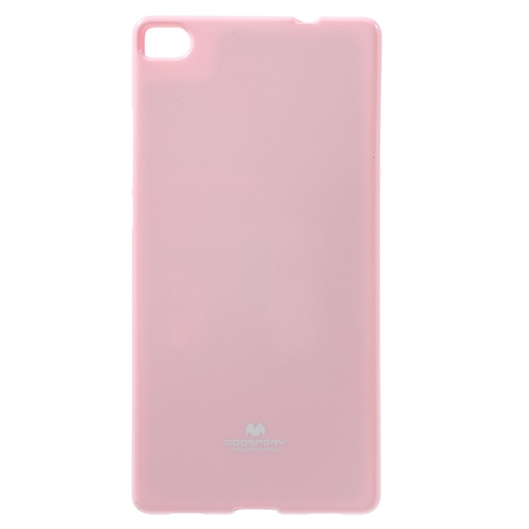 MERCURY GOOSPERY Flash Powder TPU Back Case for Huawei Ascend P8 - Pink-1