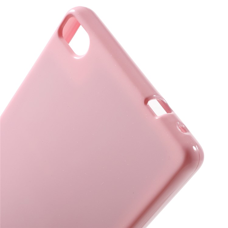 MERCURY GOOSPERY Flash Powder TPU Back Case for Huawei Ascend P8 - Pink-4