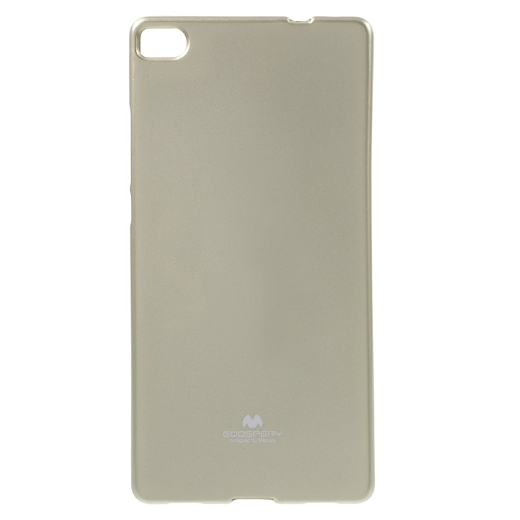 MERCURY GOOSPERY Flash Powder TPU Shell Cover for Huawei Ascend P8 - Gold-1