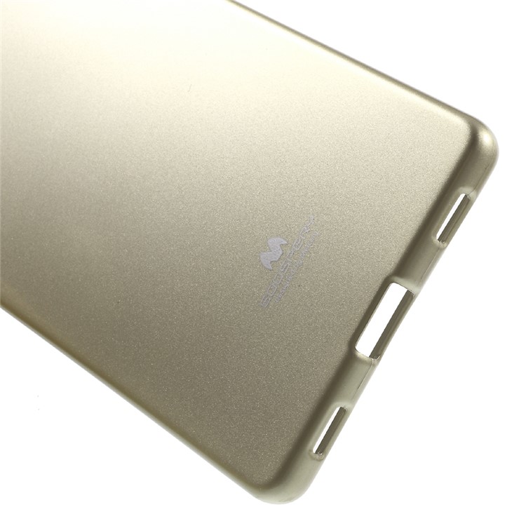 MERCURY GOOSPERY Flash Powder TPU Shell Cover for Huawei Ascend P8 - Gold-3