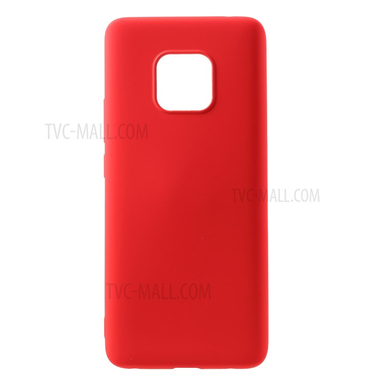 Étui En Silicone Pour Téléphone Huawei Mate 20 Pro - Rouge-1