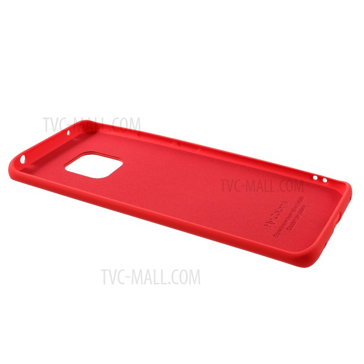 Étui En Silicone Pour Téléphone Huawei Mate 20 Pro - Rouge-3