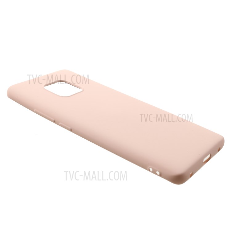 Alle Zurück Gewickelt Und Kanten Flüssigen Silikon Zurück Phone Gehäuse Für Huawei Mate 20 Pro - Rosa-2