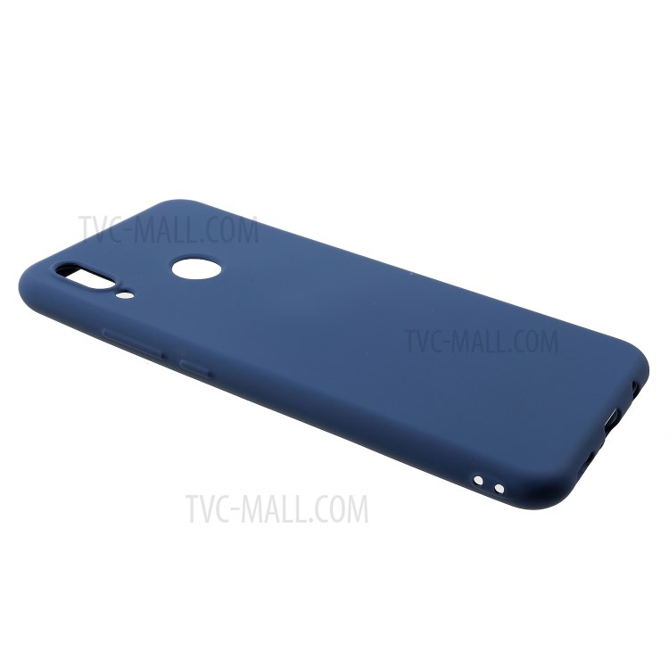 Coque Arrière En Silicone Liquide Entièrement Huilée Pour Le Dos Et Les Bords Pour Huawei Nova 3i / P Smart + - Bleu-2