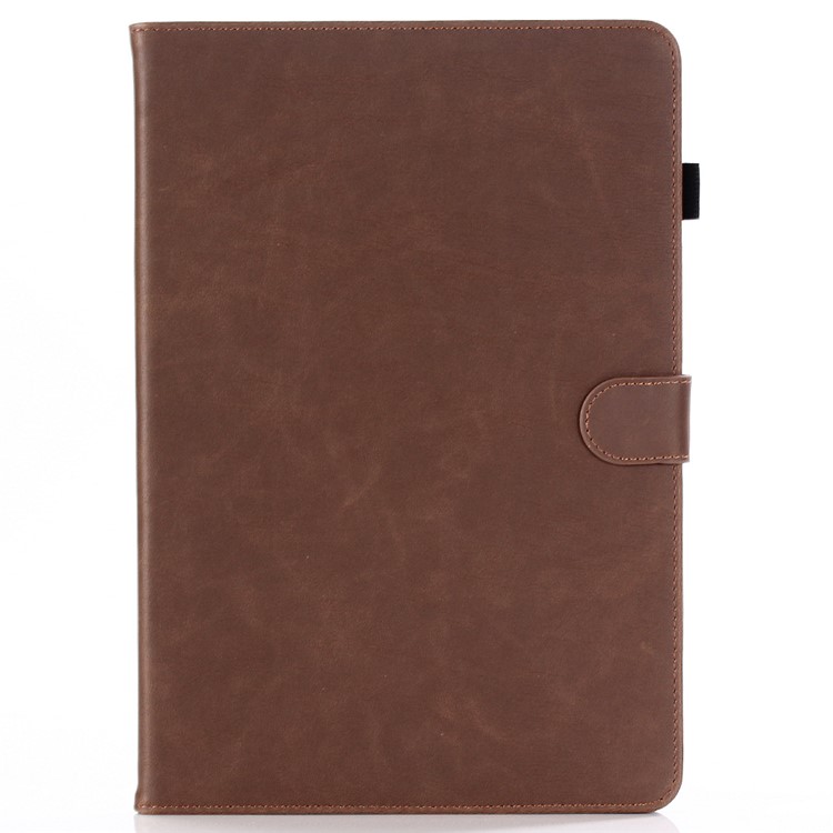 Verrücktes Pferdebekleidung Retro Leder Stehen Hülle Für Huawei Mediapad M5 8 (8,4 Zoll) - Kaffee-1