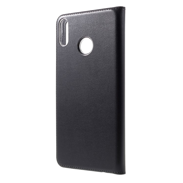 View Window Flip Leather Phone Case for Huawei Honor 8X - Black-2