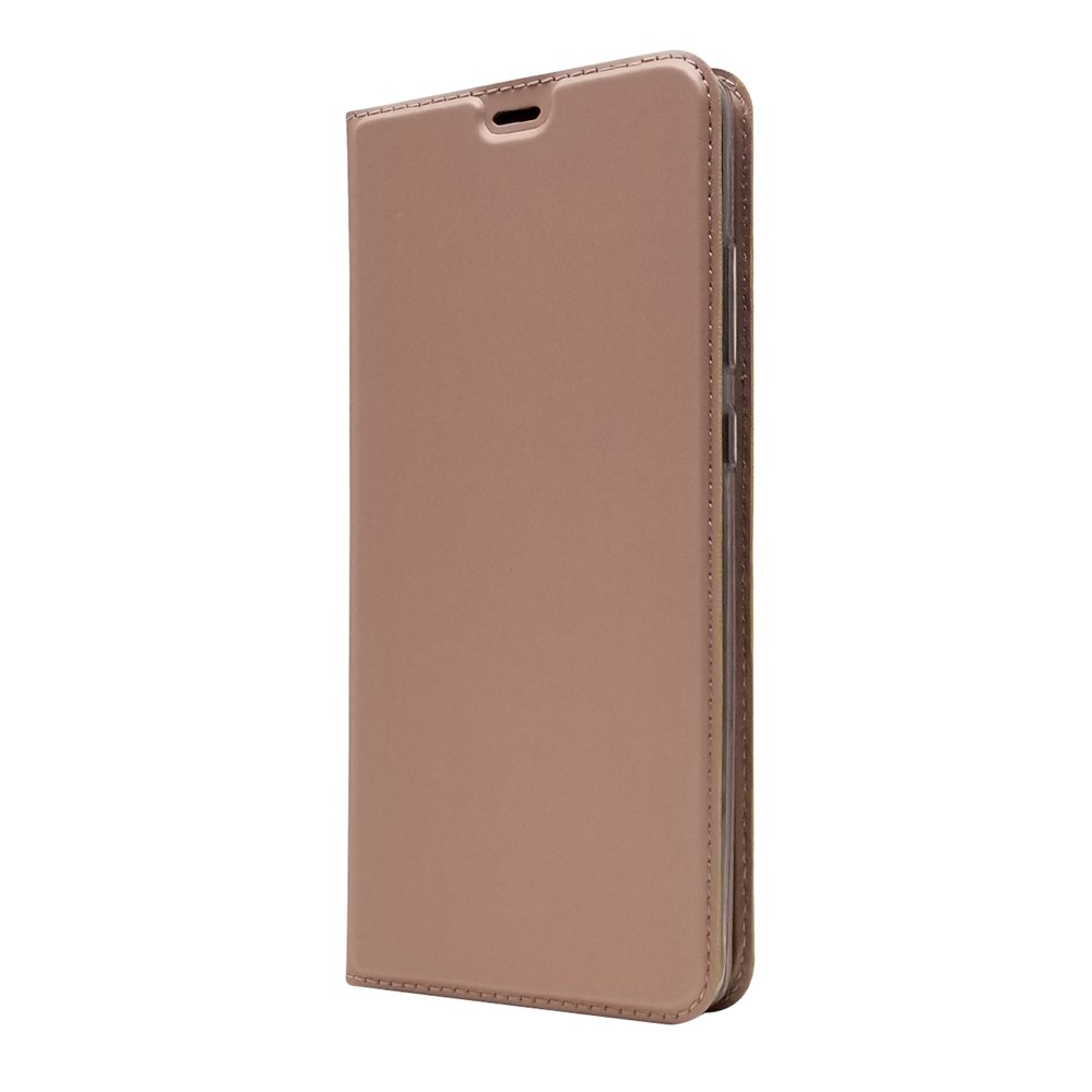 Magnetic Adsorption Leather Card Holder Cover for Huawei Mate 20 - Rose Gold-7