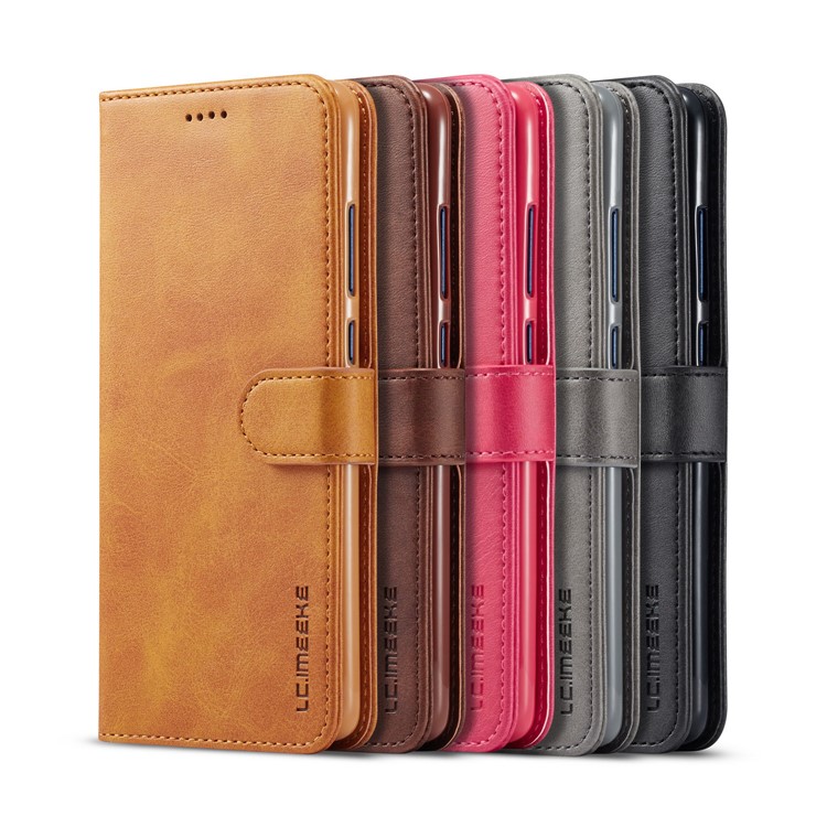 LC. Funda De Cuero IMEEKE Billetera Para Huawei Mate 20 - Negro-6