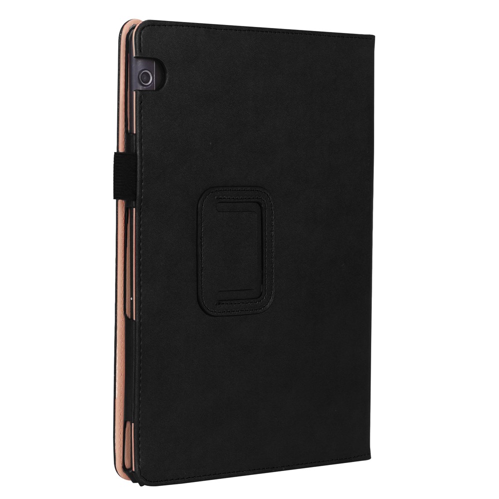 For Huawei MediaPad T5 10 PU Leather Smart Case / Card Slots / Stand / Hand Strap - Black-5