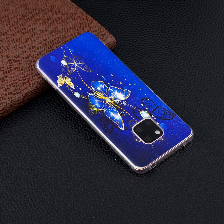 Pattern Printing TPU Case for Huawei Mate 20 Pro - Butterfly Pattern-6