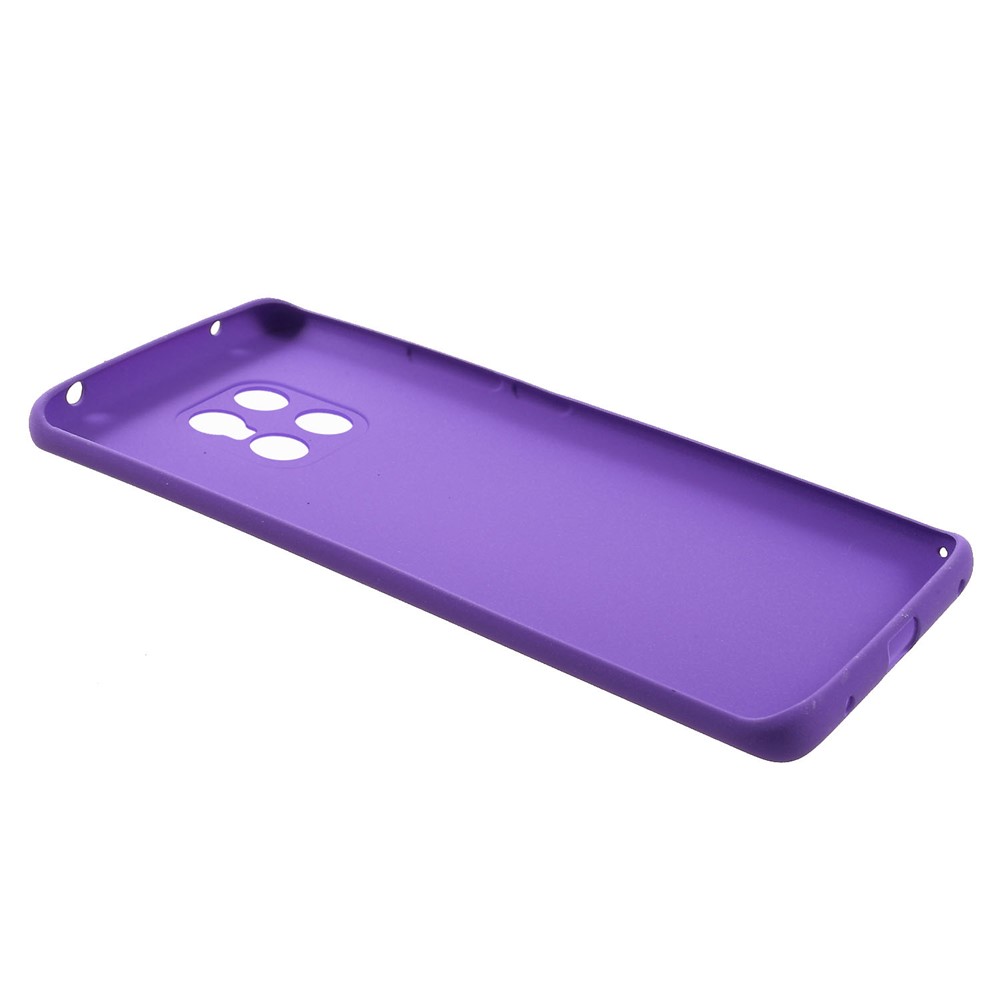 Custodia Per la Pelle Tpu Opaca Per Huawei Mate 20 Pro - Viola-3