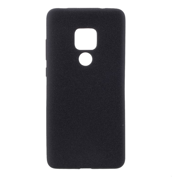 For Huawei Mate 20 Skin-touch Matte TPU Soft Mobile Cover - Black-1
